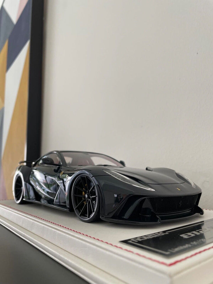 Ferrari 812 N-LARGO NOVITEC (Full Gloss Carbon) [Davis & Giovanni] 1/18 scale