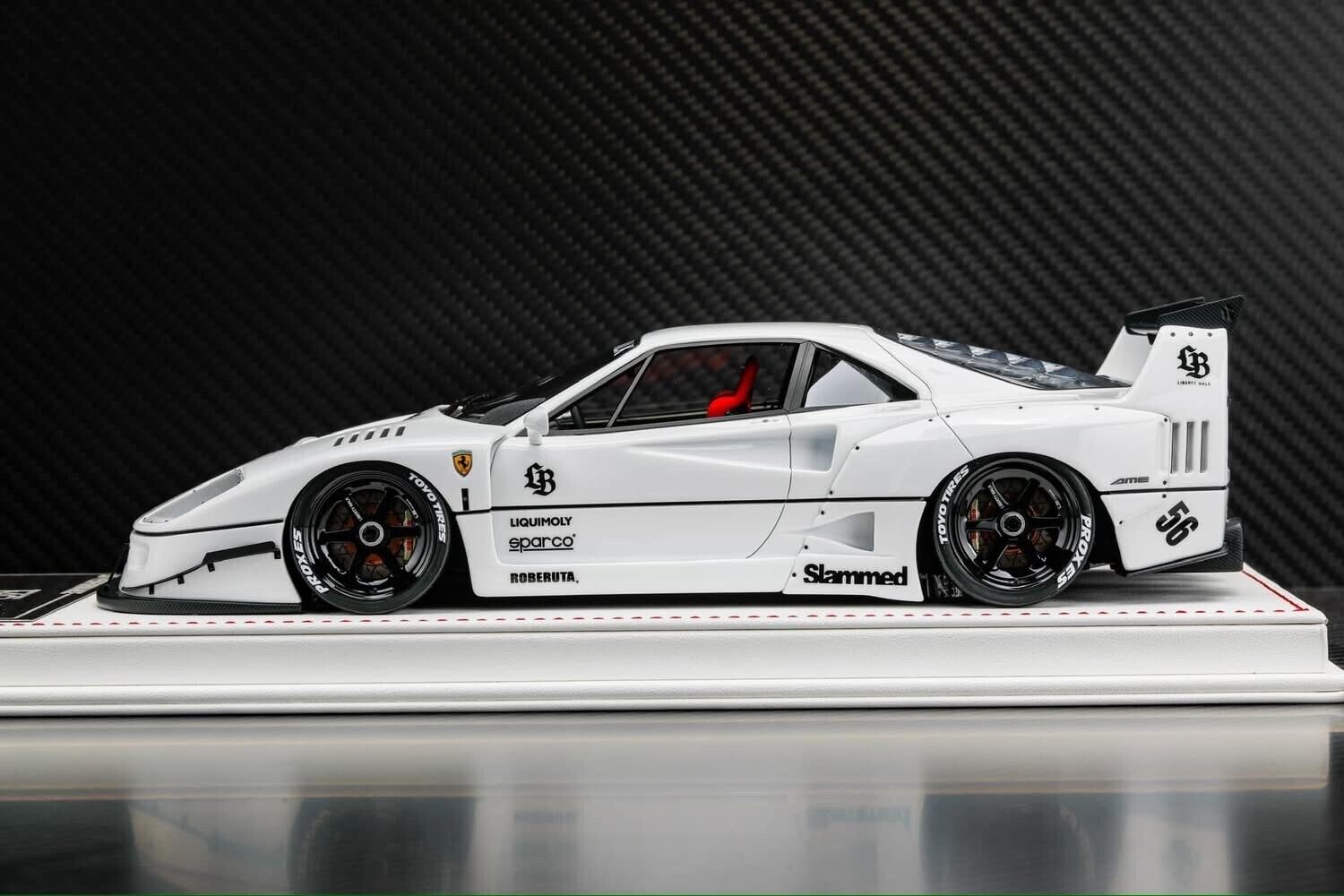 Ferrari F40 Liberty Walk (White) [Davis & Giovanni] 1/18 scale