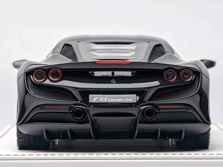 Ferrari F8 Tributo NOVITEC (Silver/black) [Davis & Giovanni] 1/18 scale