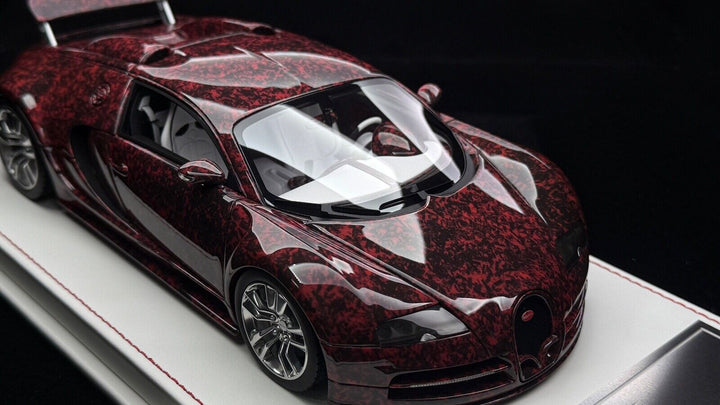 Bugatti Veyron Mansory (Red Forged Carbon) [Davis & Giovanni] 1:18 scale 1 OF 1