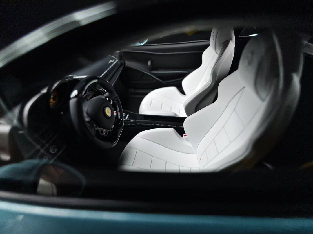 Ferrari 458 GT LBWK (Ice Blue) [Davis & Giovanni] 1:18 scale