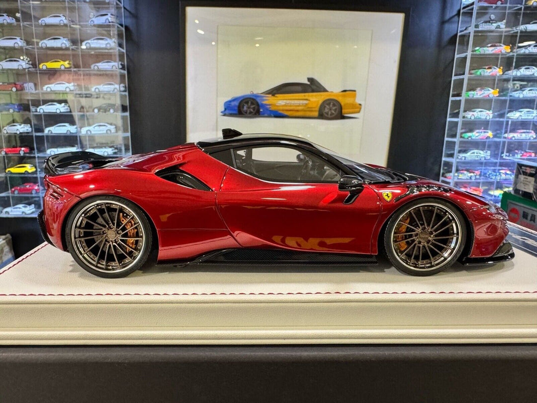 Ferrari SF90 Stradale NOVITEC (Candy Red) [Davis & Giovanni] 1:18 scale