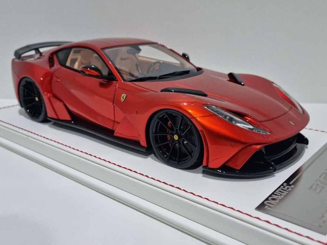 Ferrari 812 N-LARGO NOVITEC (Candy Orange Met) [Davis & Giovanni] 1:18 scale