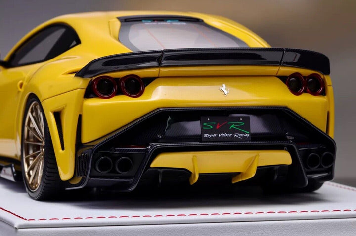 Ferrari 812 Superfast SVR (Yellow) [Davis & Giovanni] 1/18 scale