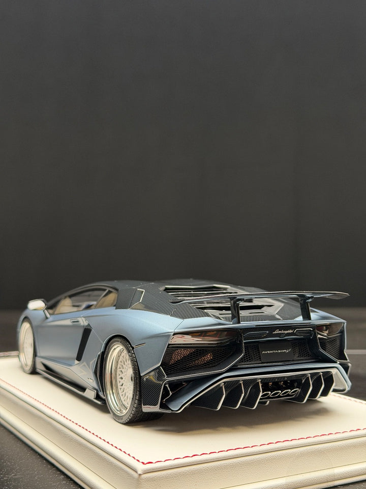 Lamborghini Aventador SV LBWK (Azzurro Blue) [Davis & Giovanni] 1:18 scale