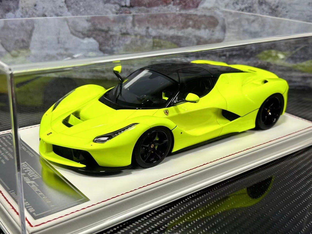 Ferrari LaFerrari (Neon Yellow) [Davis & Giovanni] 1:18 scale