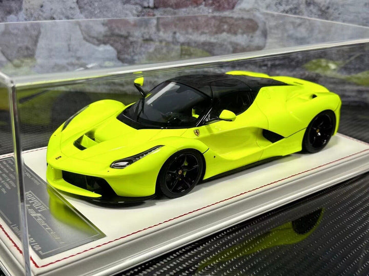 Ferrari LaFerrari (Neon Yellow) [Davis & Giovanni] 1:18 scale