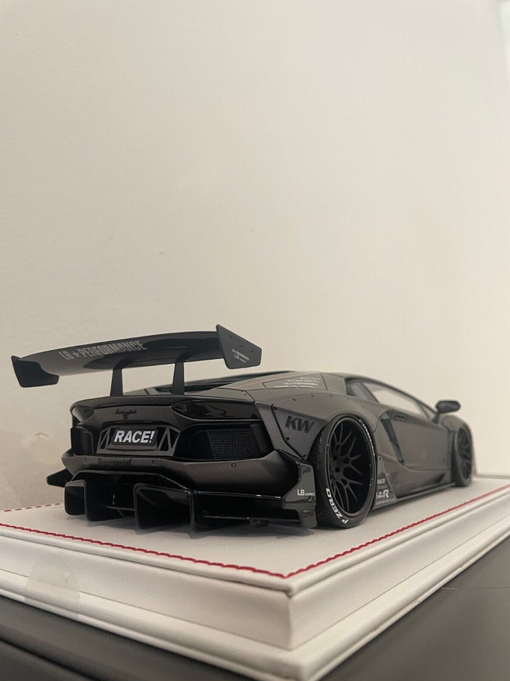 Lamborghini Aventador 2.0 LBWK (Matt Dark Gray) [Davis & Giovanni] 1/18 scale