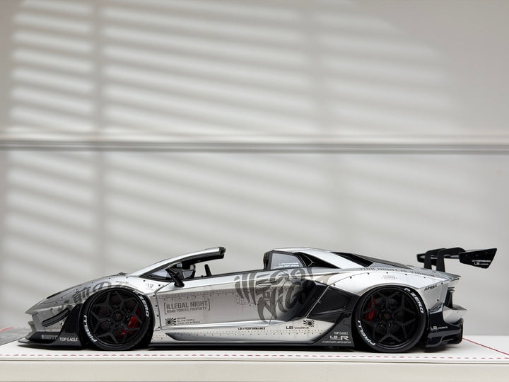 Lamborghini Aventador 2.0 Roadster LBWK (Illegal) [Davis & Giovanni] 1/18 scale