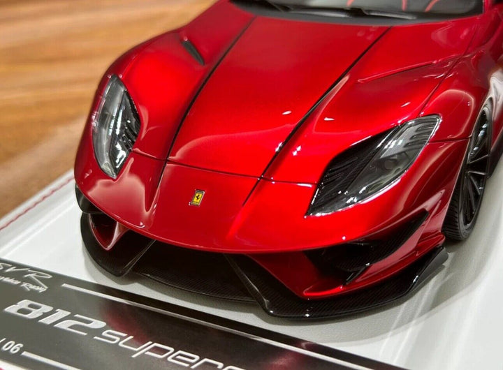 Ferrari 812 Superfast SVR (Candy Red) [Davis & Giovanni] 1/18 scale