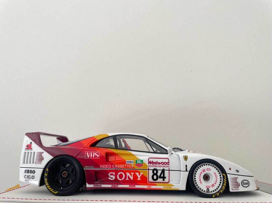 Ferrari F40 (Sony Racing Decals no. 84) [Davis & Giovanni] 1/18 scale