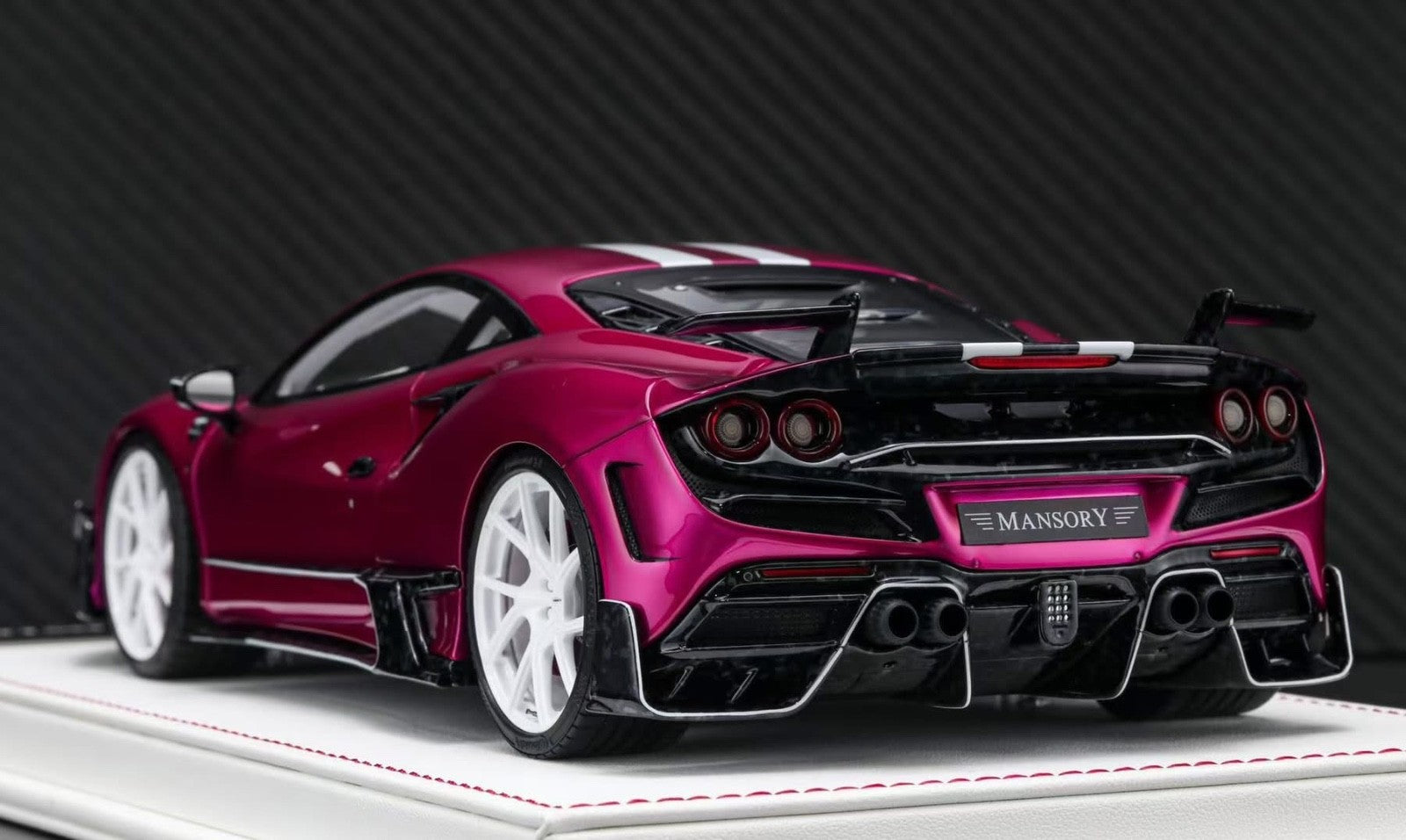 Ferrari F8XX Mansory (Metallic Electric Pink) [Davis & Giovanni] 1:18