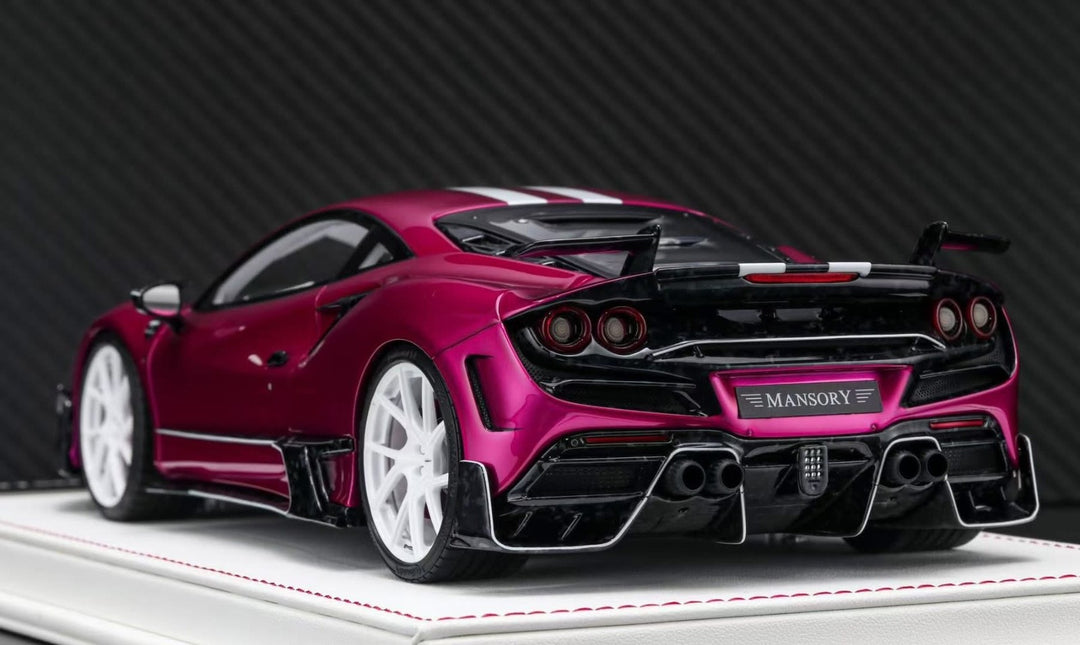 Ferrari F8XX Mansory (Metallic Electric Pink) [Davis & Giovanni] 1:18 scale