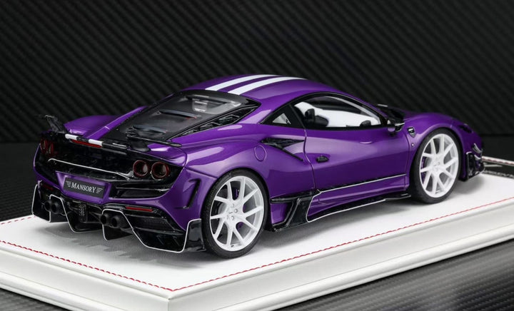 Ferrari F8XX Mansory (Purple/ White) [Davis & Giovanni] 1:18 scale