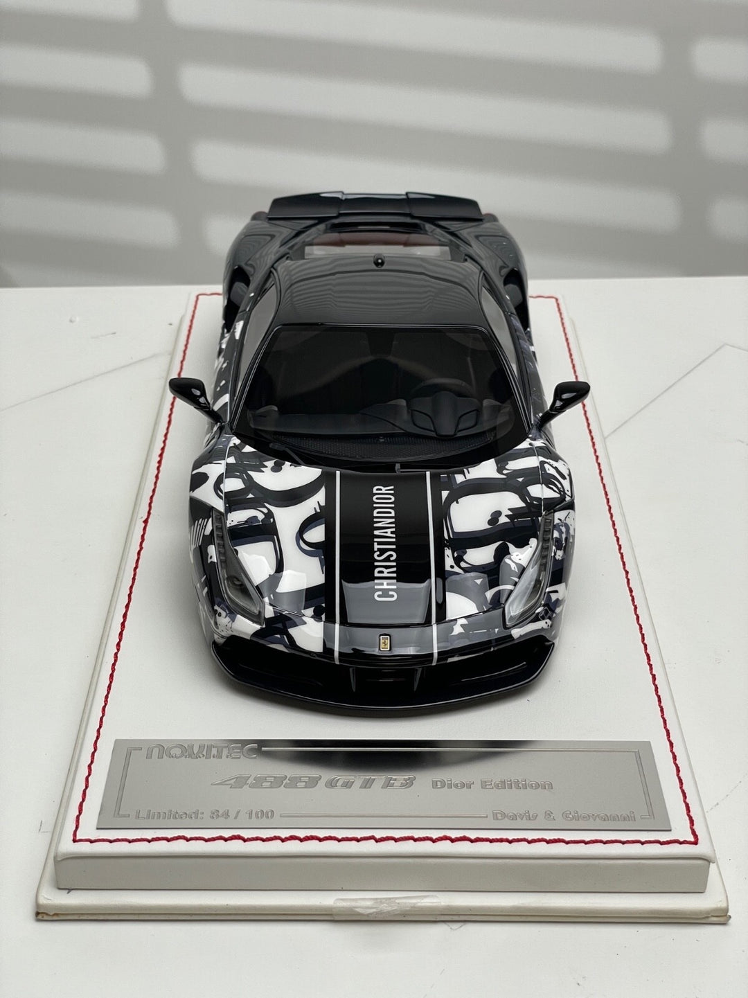 Ferrari 488 GTB NOVITEC (Dior Edition) [Davis & Giovanni] 1/18 scale