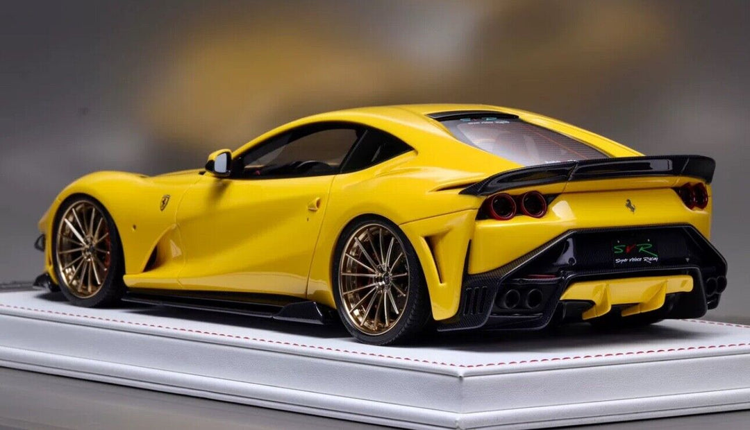 Ferrari 812 Superfast SVR (Yellow) [Davis & Giovanni] 1/18 scale