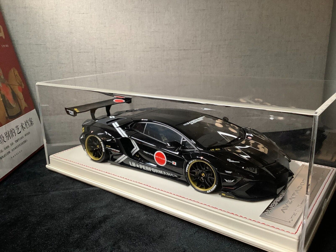 Lamborghini Aventador 2.0 LBWK (Metallic Black) [Davis & Giovanni] 1/18 scale