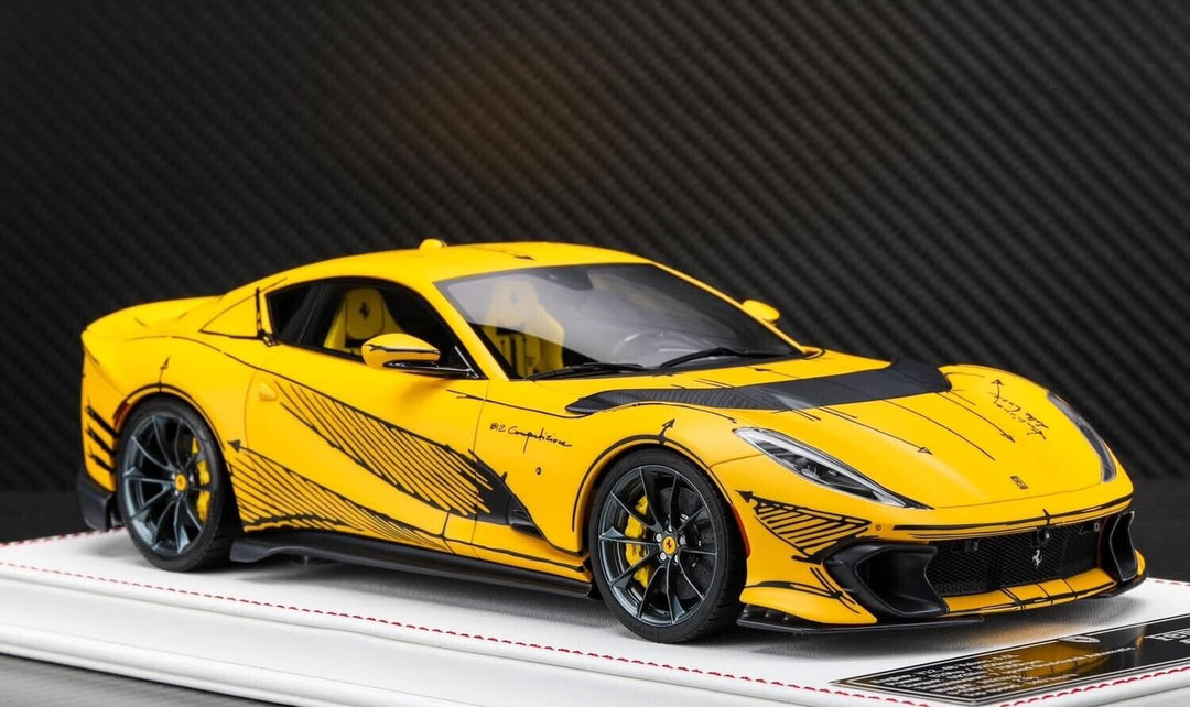 Ferrari 812 Competizione ("Blank Sheet") [Davis & Giovanni] 1:18 scale