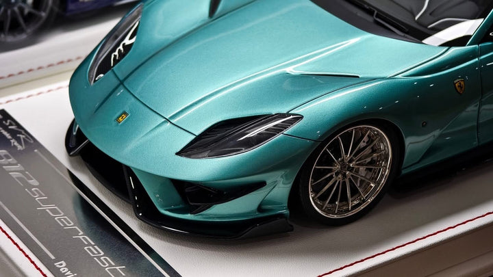 Ferrari 812 Superfast SVR (Metallic Light Blue) [Davis & Giovanni] 1:18 scale