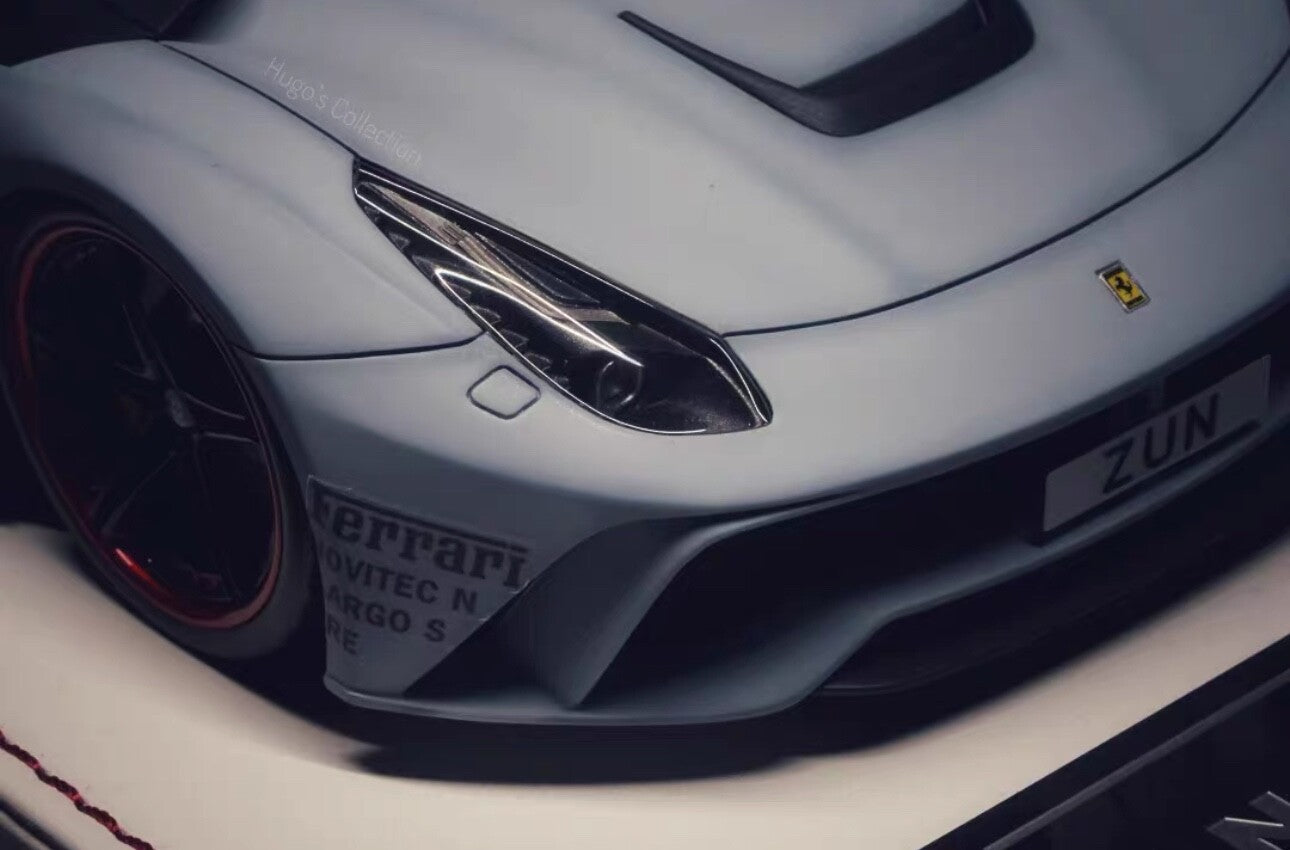 Ferrari F12 N-LARGO S NOVITEC (Matte Gray/ ZUN) [Davis & Giovanni] 1:1