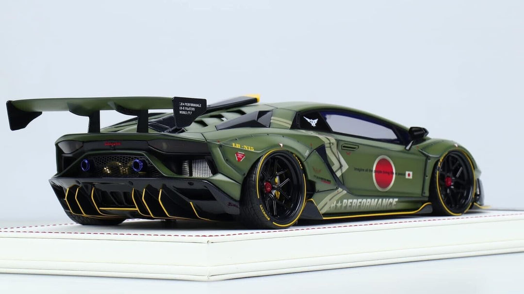 Lamborghini Aventador SVJ LBWK (Zero Fighter) [Davis & Giovanni] 1:18 scale