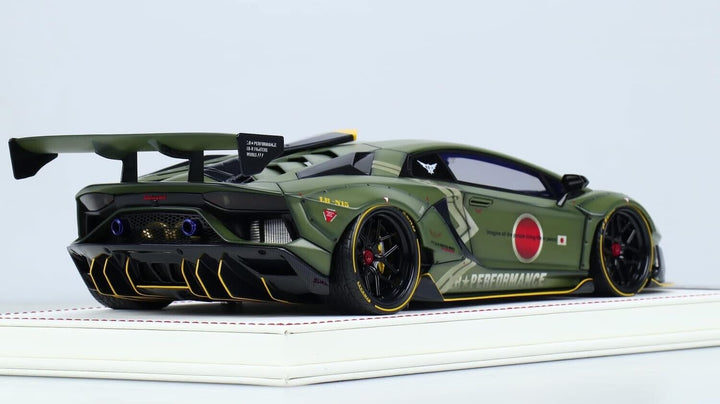 Lamborghini Aventador SVJ LBWK (Zero Fighter) [Davis & Giovanni] 1:18 scale