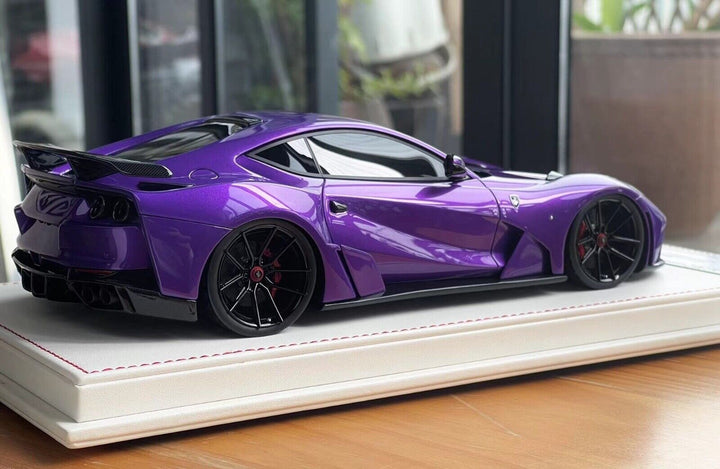 Ferrari 812 N-LARGO NOVITEC (Purple) [Davis & Giovanni] 1:18 scale