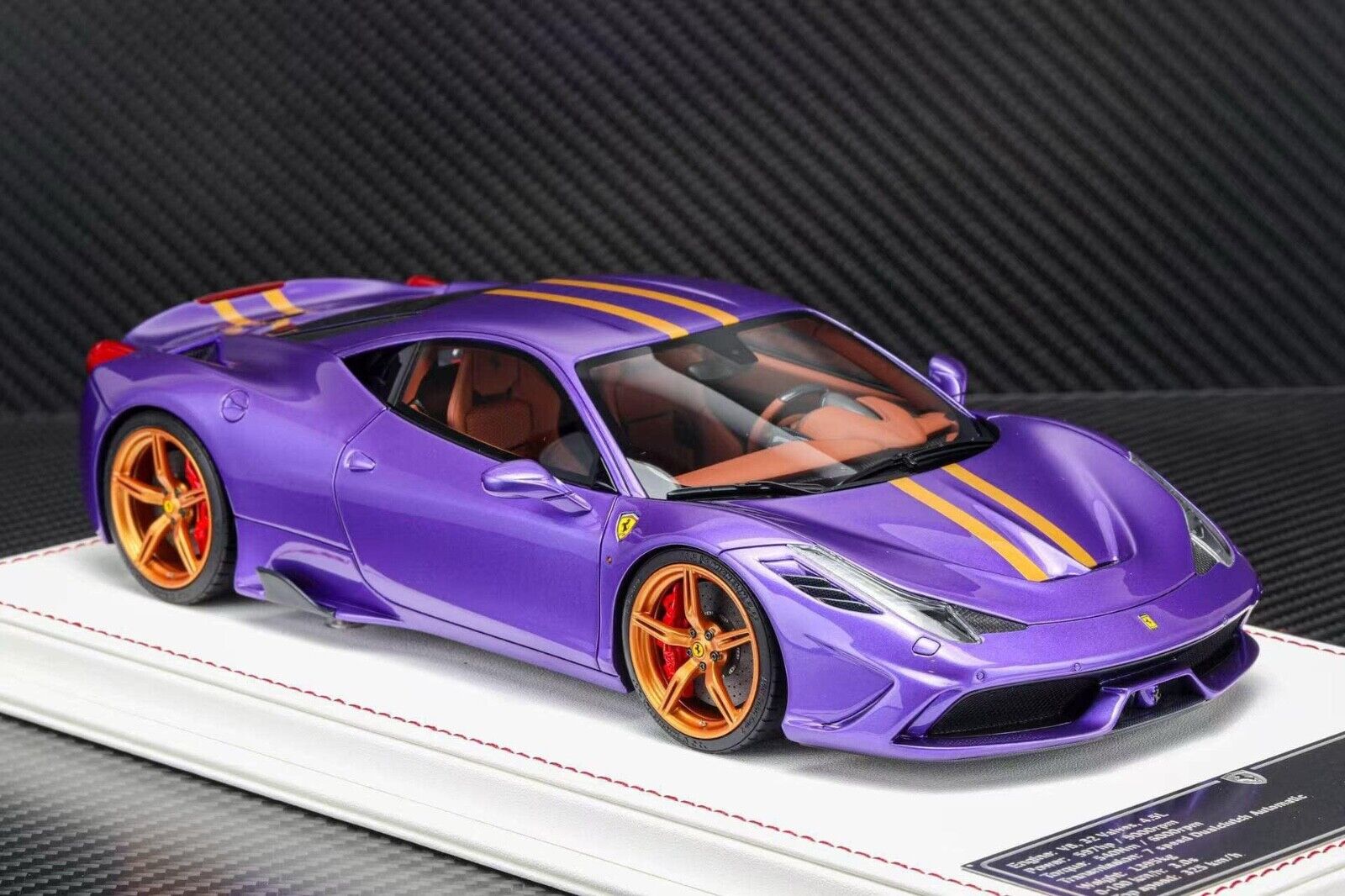 Ferrari 458 Speciale (Metallic Purple) [Davis & Giovanni] 1