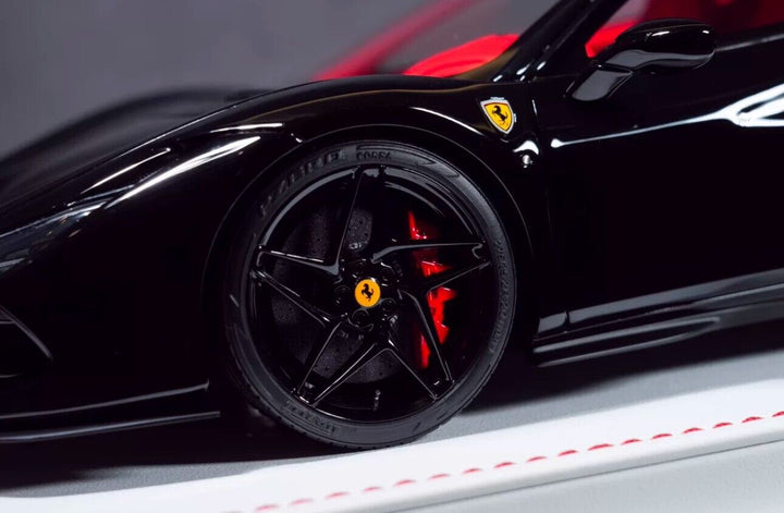 Ferrari F8 Tributo (Gloss Black) [Davis & Giovanni] 1/18 scale