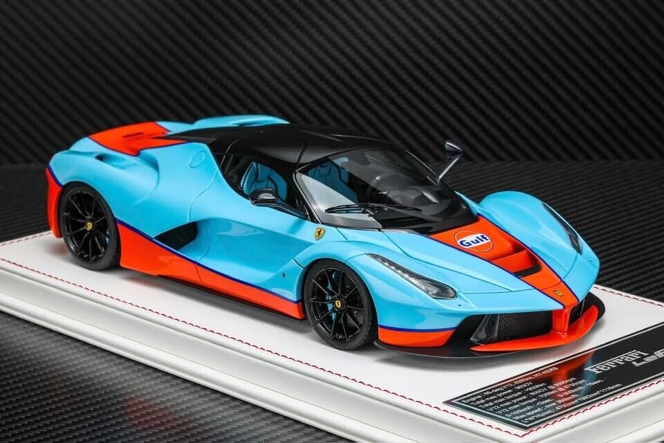 Ferrari LaFerrari (Gulf Livery) [Davis & Giovanni] 1:18 scale