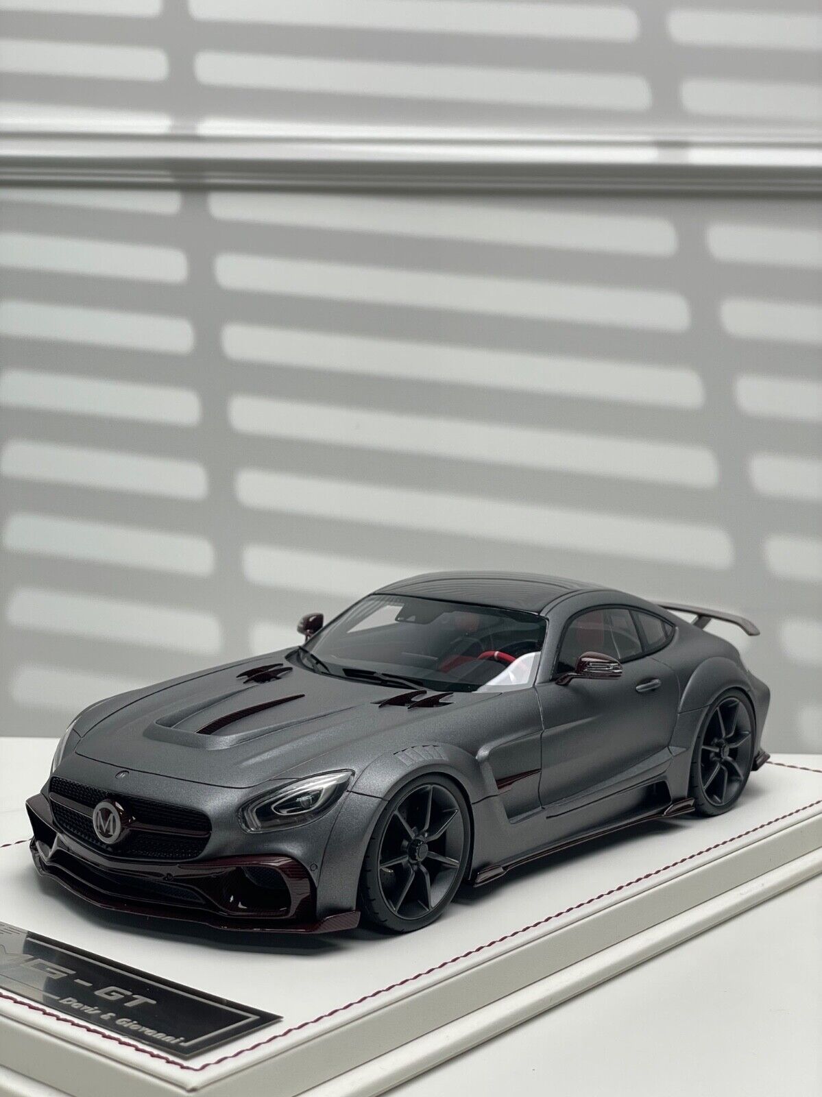 Mercedes-Benz AMG-GT Mansory (Matt Dark Gray) [Davis & Giovanni] 1/18