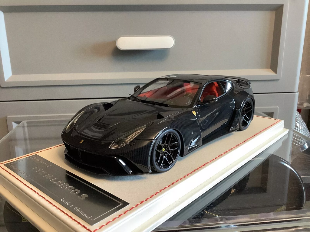 D&G Davis Giovanni F12 N-LARGO フルカーボン Ferrari F12 N-LARGO S NOVITEC (Carbon) [Davis & Giovanni] 1/18 scale