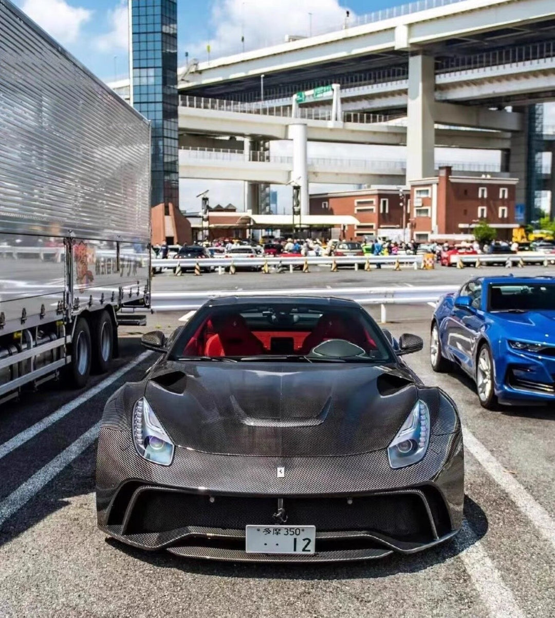 Ferrari F12 N-LARGO S NOVITEC (Full Gloss Carbon) [Davis & Giovanni] 1:18 scale