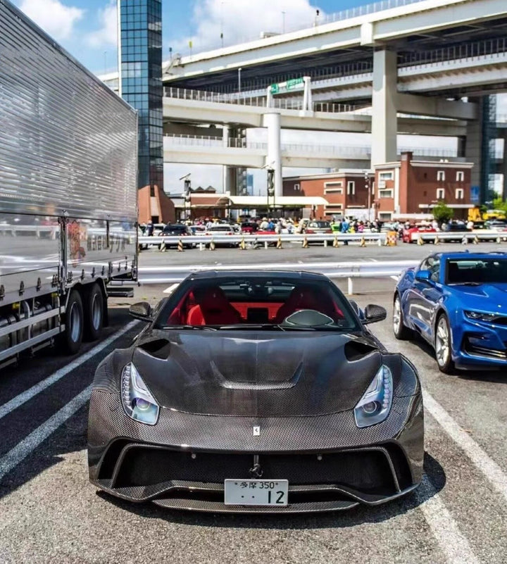 Ferrari F12 N-LARGO S NOVITEC (Full Gloss Carbon) [Davis & Giovanni] 1:18 scale