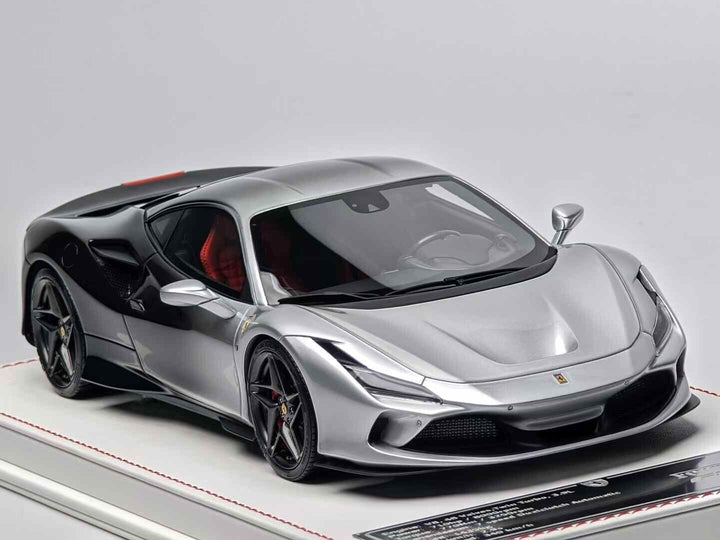 Ferrari F8 Tributo NOVITEC (Silver/black) [Davis & Giovanni] 1/18 scale
