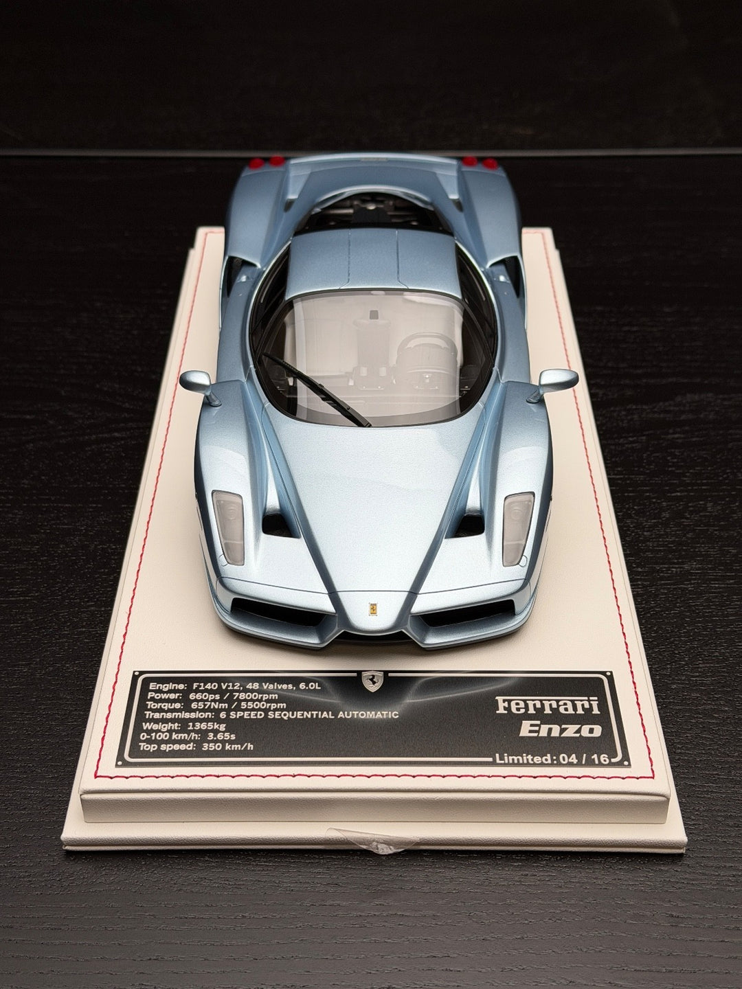 Ferrari Enzo (Ice Blue) [Davis & Giovanni] 1:18 scale