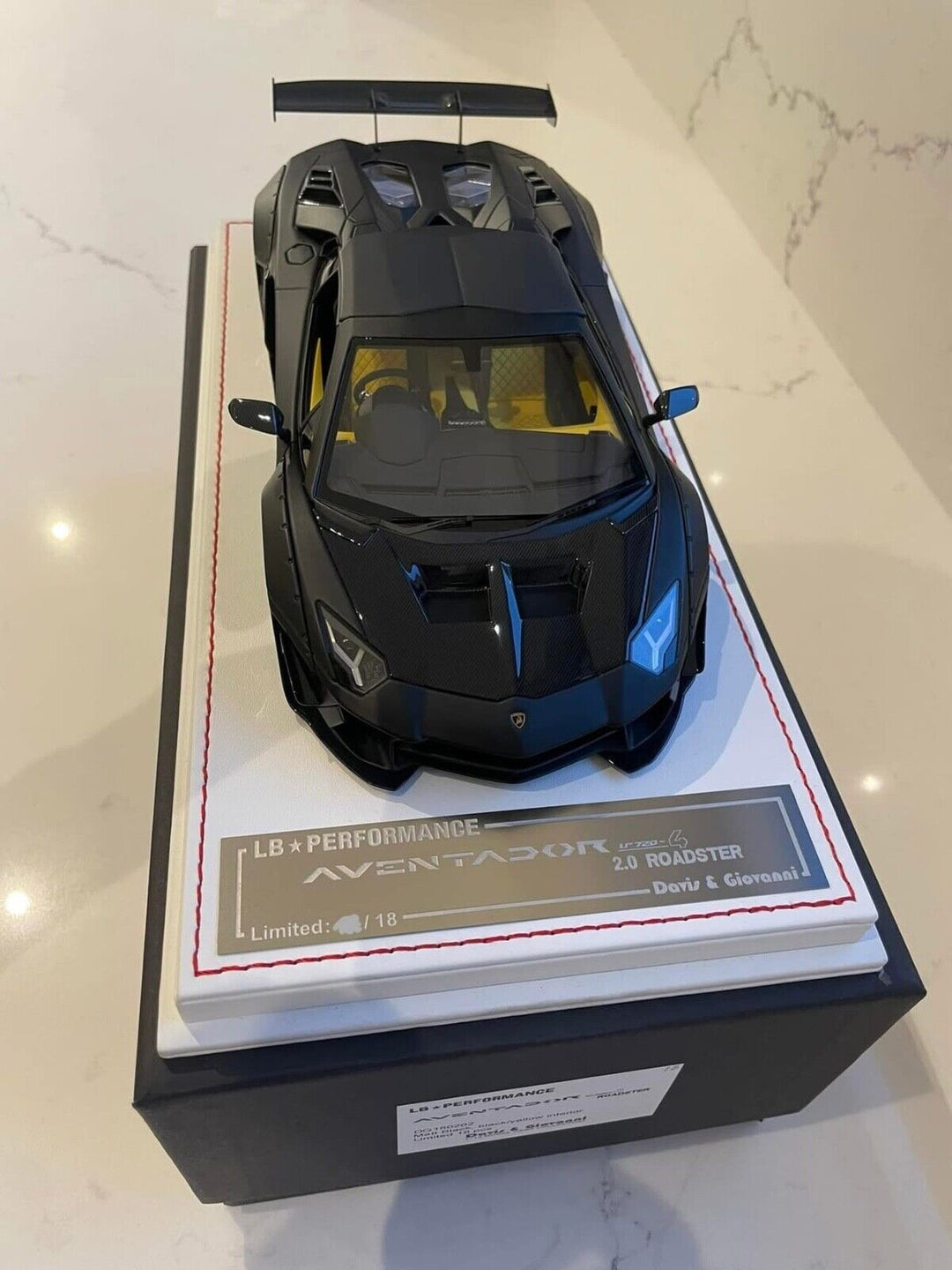 Lamborghini Aventador 2.0 Roadster LBWK (BEAST) [Davis & Giovanni] 1/18 scale