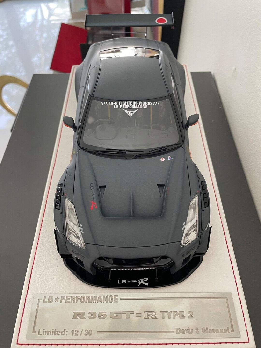 Nissan GT-R Type 2 LBWK (Matt Gray, Zero Fighter)[Davis & Giovanni] 1/18 scale