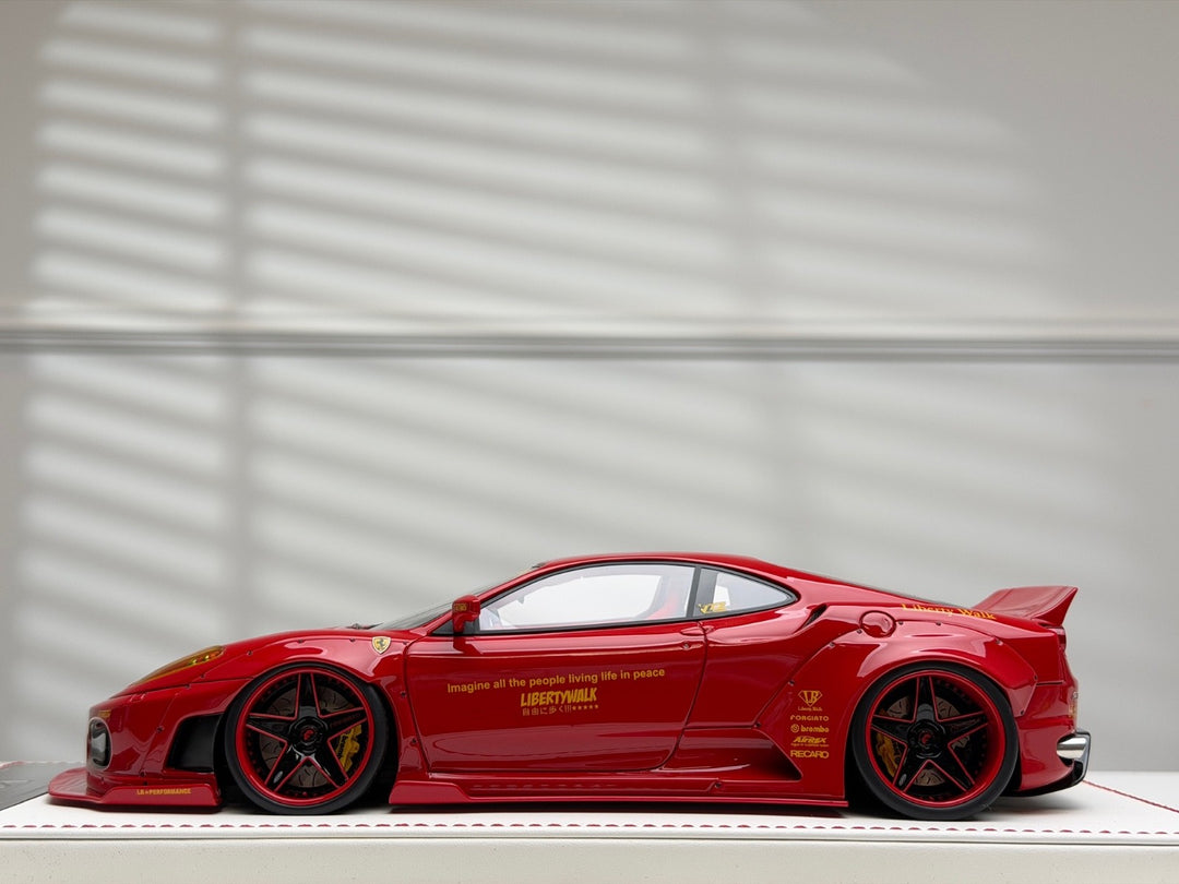 Ferrari F430 LBWK (Red) [Davis & Giovanni] 1/18 scale