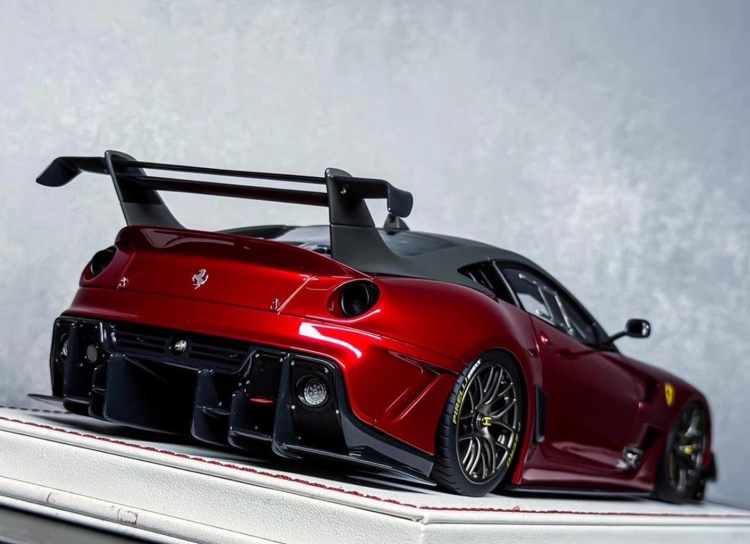 Ferrari 599XX Evo (Candy Red) [Davis & Giovanni] 1/18 scale