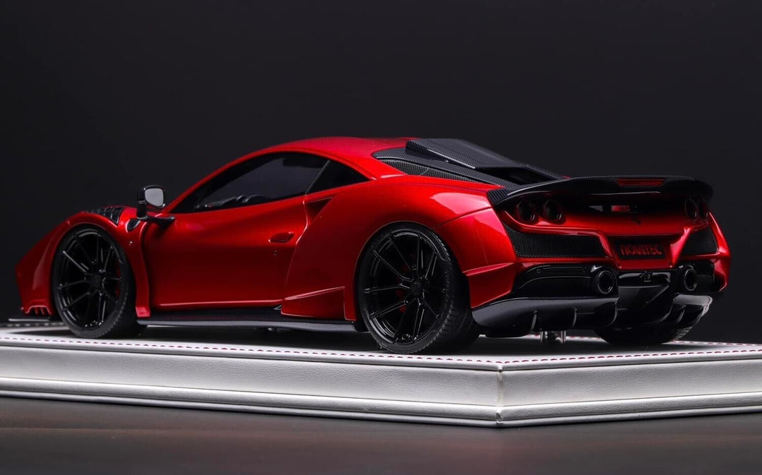 Ferrari F8 Tributo Nlargo (Candy Red) [Davis & Giovanni] 1/18 scale