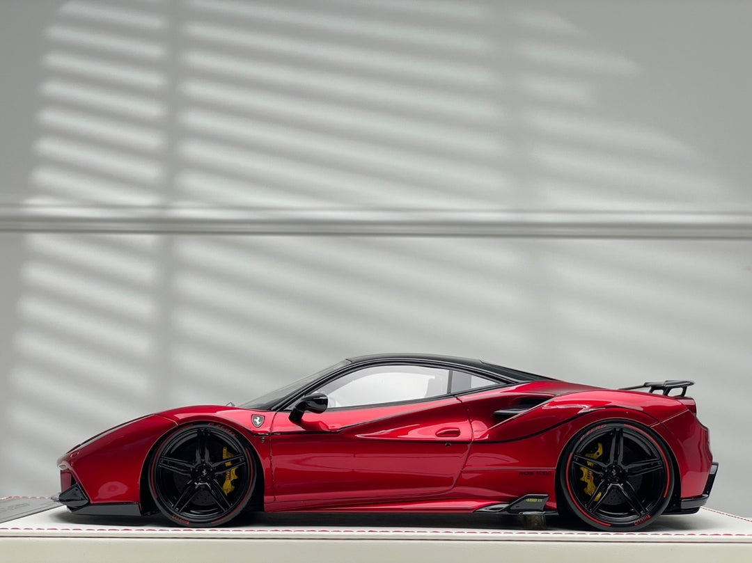 Ferrari 488 GTB XX NOVITEC (Candy Red) [Davis & Giovanni] 1/18 scale