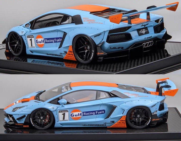 Lamborghini Aventador 2.0 LBWK (Gulf Racing Livery)[Davis & Giovanni] 1:12 scale
