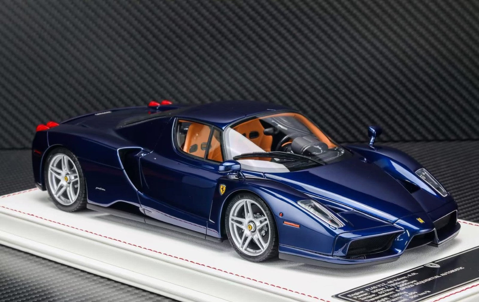 Ferrari Enzo (Gloss Metallic Dark Blue) [Davis & Giovanni] 1:18 scale