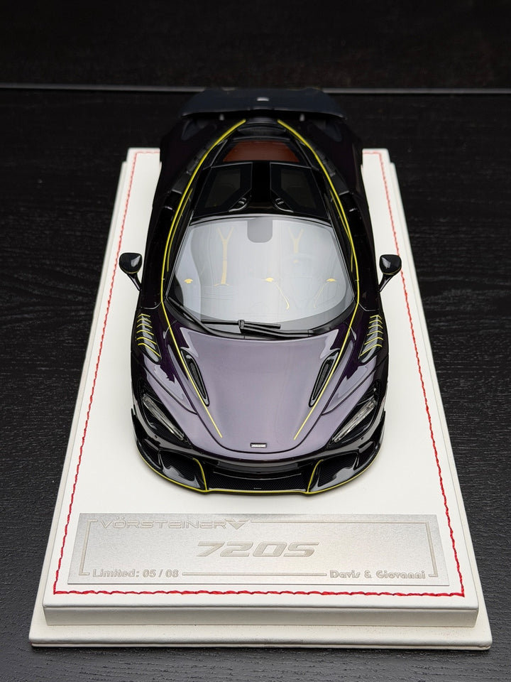 McLaren 720s VORSTEINER (Midnight Purple) [Davis & Giovanni] 1:18 scale