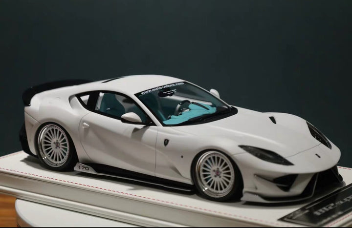 Ferrari 812 Superfast SVR (Matte White) [Davis & Giovanni] 1:18 scale