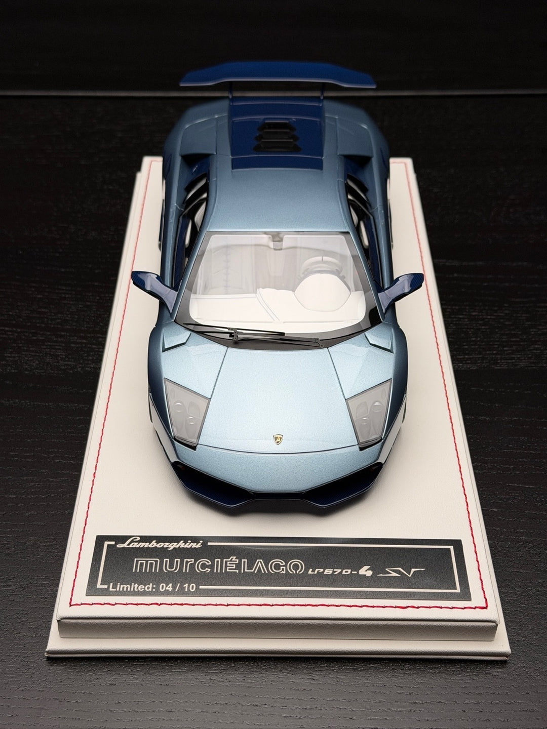 Lamborghini Murcielago LP670-4 SV (Ice Blue) [Davis & Giovanni] 1:18 scale