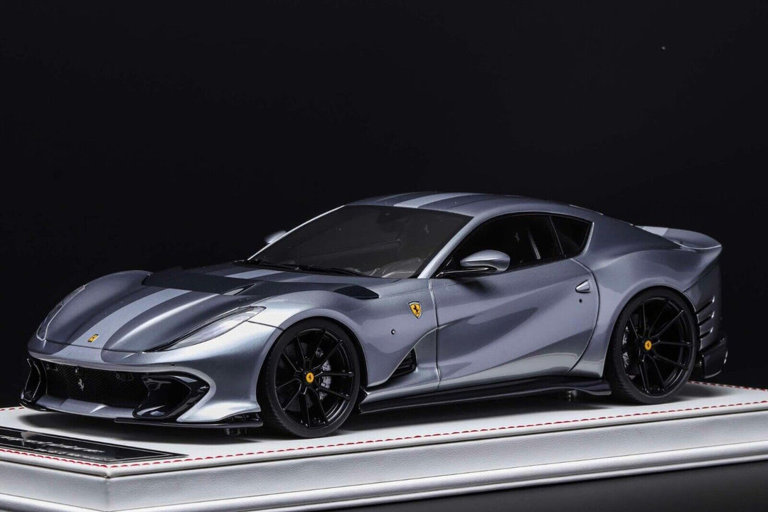 Ferrari 812 Competizione NOVITEC (Metallic Gray) [Davis & Giovanni] 1:18 scale
