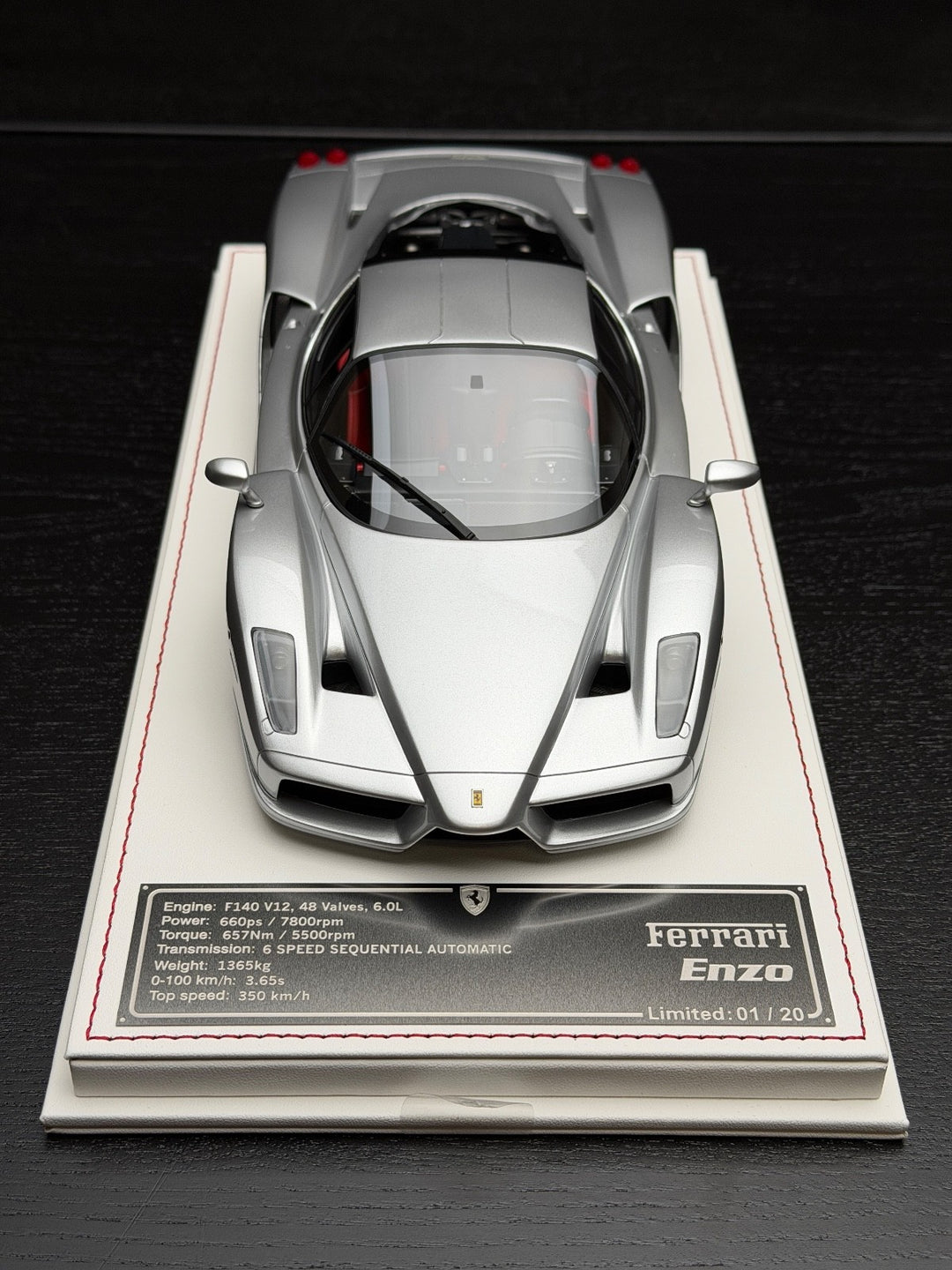 Ferrari Enzo (Silver) [Davis & Giovanni] 1:18 scale