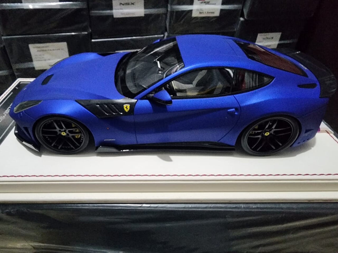 Ferrari F12 Berlinetta SVR (Matt Cobalt Blue)[Davis & Giovanni]1:18 scale 1 OF 1